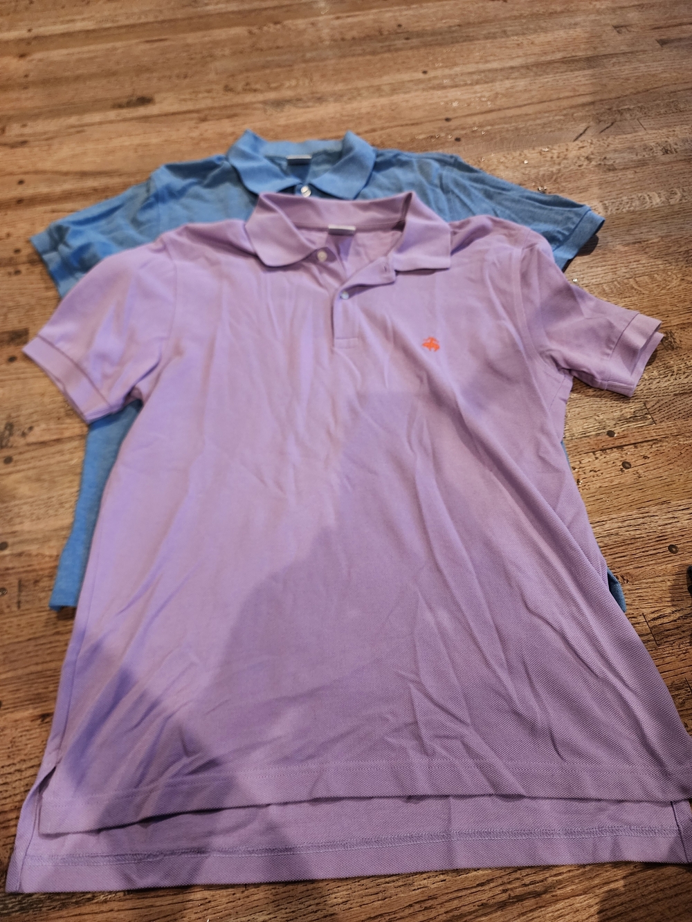 Brooks Brothers Purple Polo Shirt (with Blue Polo)